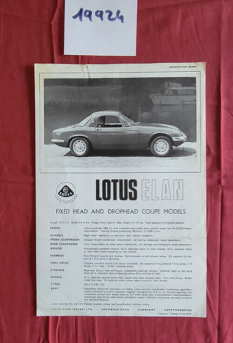 19924 lotus elan - elan, /
