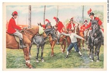 CAR-ADOP16-1289-CHROMOS - folklore belge - russon - le jeu de saint-evermard -