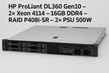 HP ProLiant DL360 Gen10 –