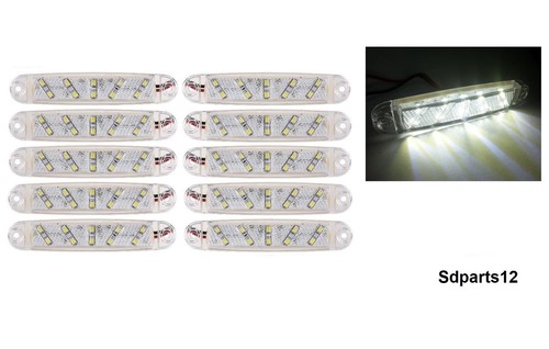 Blanc led smd feux de - 10,