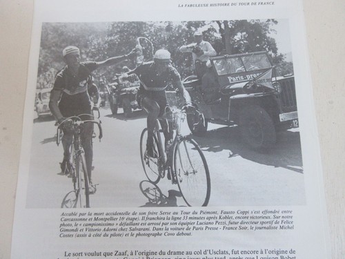 Cyclisme coupure livre - coupure, t395