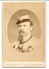 Photo 16,5 X 11 cm.Zouave Pontifical Général de Charette de La Contrie.Lire état