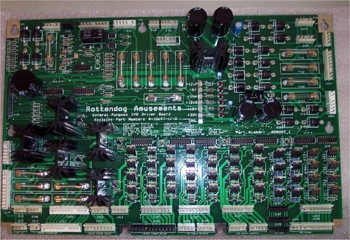 Carte conducteur pinball - de,