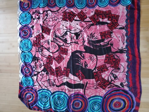 Foulard carré desigual - foulard,