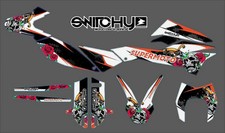 Kit Déco KTM SMC-R 690 2012 2013 2014 2015 2016 compatible graphiques adhèsifs