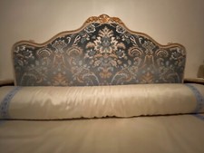 ancien lit  140 style LOUIS XV   Corbeille velours de gênes