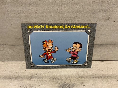 Carte postale spirou - carte, spirou.