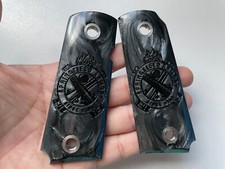 New Black Resin Grip For Colt 1911 COMPACT SIZE KIMBER CLONE, SPRINGFIELD #01