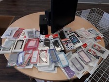 lot travaux objets coques iphone. lot mixte couleurs mixtes type mixte. jamais utilisé