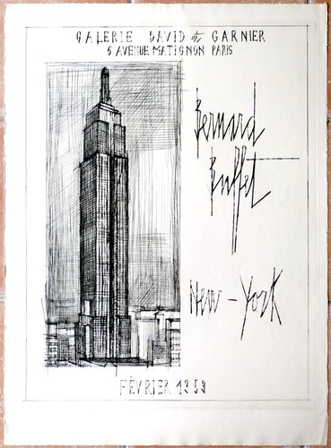 Bernard buffet affiche new - buffet,