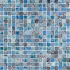 Pâte de Verre Vert-Bleu