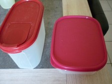 3 BOITES OVALES TUPPERWARE DE