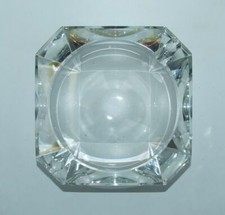Cendrier cristal carré