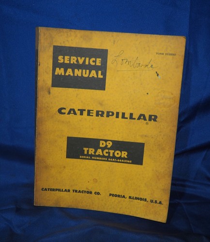 Manuel service tracteur - service, du