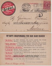 FLORENCE: A.A. headline Zuccoli - products "SIDOL" 1922