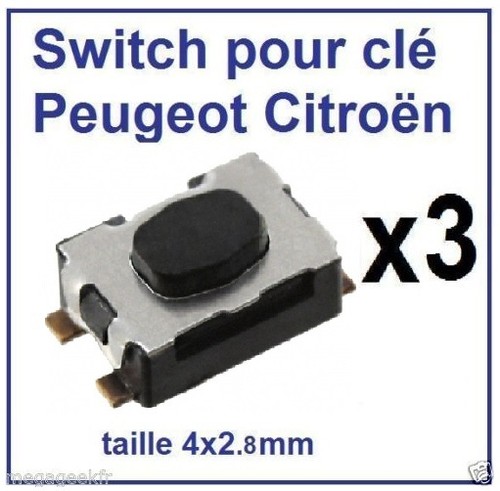 Switch bouton clé - de,
