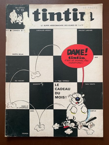 Tintin magazine du - n°45,