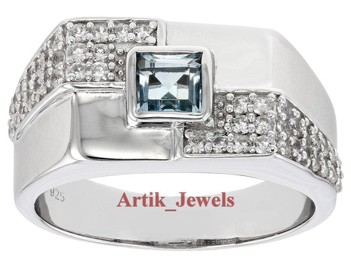 Naturel aigue marine zircone - naturel, &