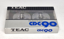 Bande cassette audio vierge TEAC CDC 90 REEL TO REEL (scellée) neuve !