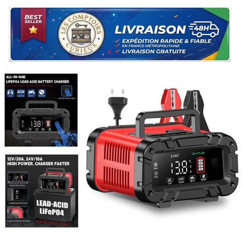 Chargeur batterie voiture - , 12v