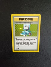 Pokemon Card RARE Computer Research 71/102 Edition 1 Base Set FR