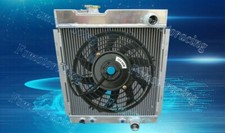 ALUMINUM RADIATOR+FAN FOR FORD