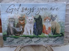 TOLE METAL CHAT 20 X 30 CMS