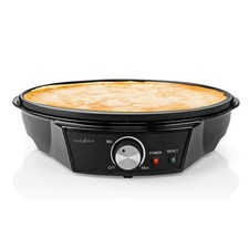Crêpière électrique 1200W Ø30 cm revêtement anti-adhésif NEDIS