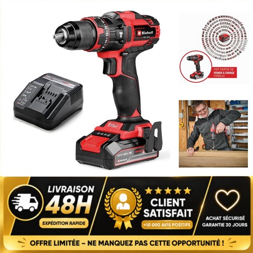 Einhell perceuse visseuse - perceuse-visseuse, à