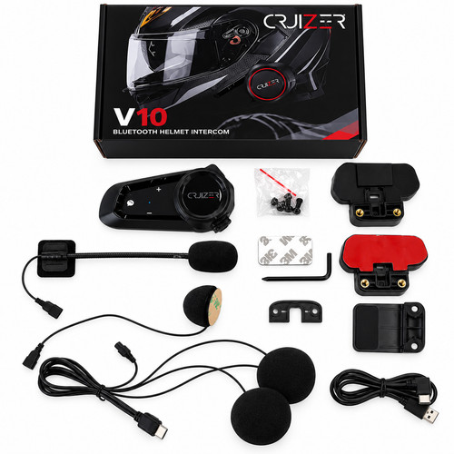 Cruizer v10 intercom bluetooth - v10,