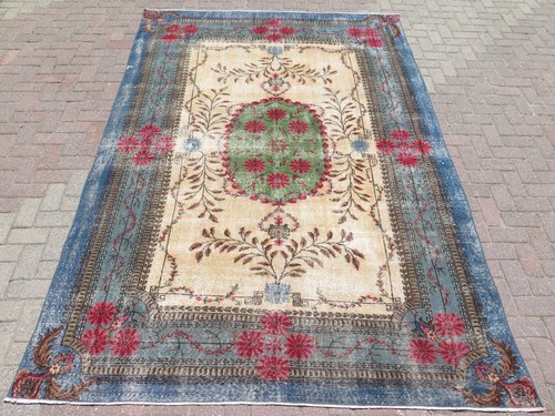 Tapis turc vintage fait - , main