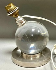 Lampe boule en cristal