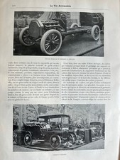Revue AUTOMOBILE de 1904 - PANHARD LEVASSOR - RENAULT - DE DION BOUTON ETC….