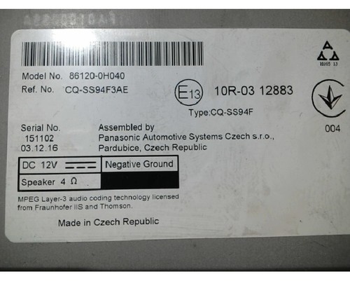 Autoradio smeg recepteur - smeg,