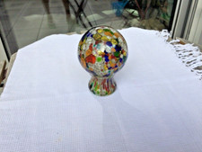 boule d'escalier en verre
