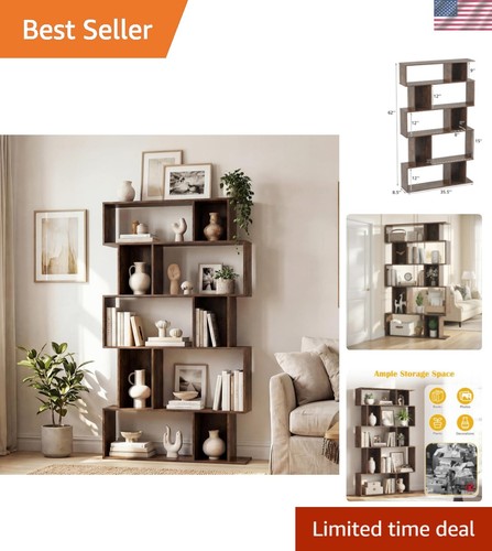 Tier geometric bookcase - geometric,