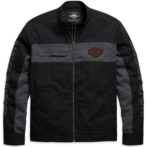 Veste toile colorblock - hd,