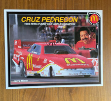 Drag Racing Photo Race Car Driver Cruz Pedregon Photo Signed Photo Autographed