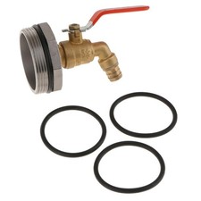 Robinet De Sortie De Remplacement De Tonneau En Acier Inoxydable D50 Pour Eau