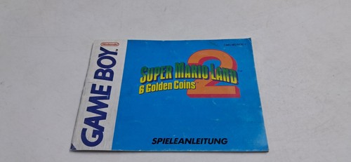Notice jeu nintendo game - du,