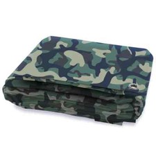 Bâche Camouflage Tissu 100 G/M² Bâche De Protection Bâche De Bateau Bâche De Sol