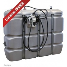 Cuve AdBlue® 2000L double paroi PEHD avec pompe 230V Piusi, pistolet automatique