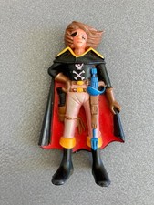 Vintage Albator Fabianplastica Captain Harlock no Goldorak PVC Mini Figure