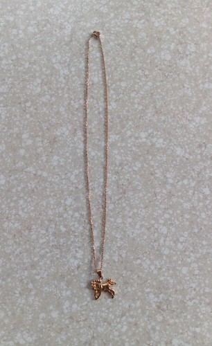 Collier pendentif cheval - collier, en
