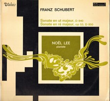 NOËL LEE, SCHUBERT "SONATES D