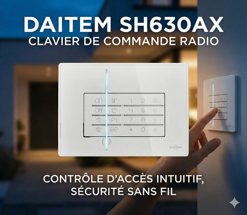 Daitem sh630ax clavier - daitem,