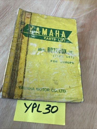 Yamaha rd125dx 1e7 - yamaha, rdx125