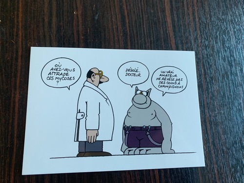 Carte postale bon baisers - baisers, du