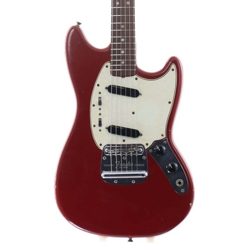 Fender 1966 mustang dakota - mustang, red