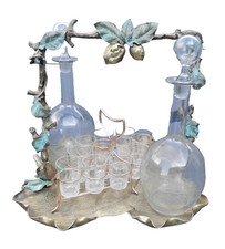 cave à liqueur empire bronze